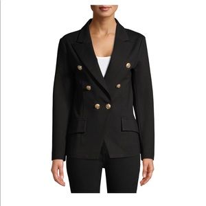 Attitude unknown women's metallic button blazer Clearance